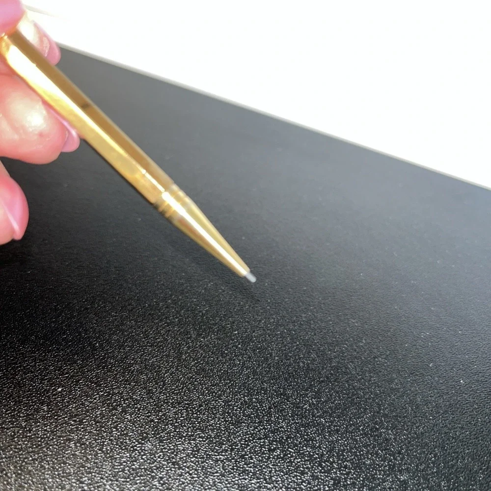 Antique Vintage Mechanical Pencil - BRASS/GOLD Twistable No Cap‎